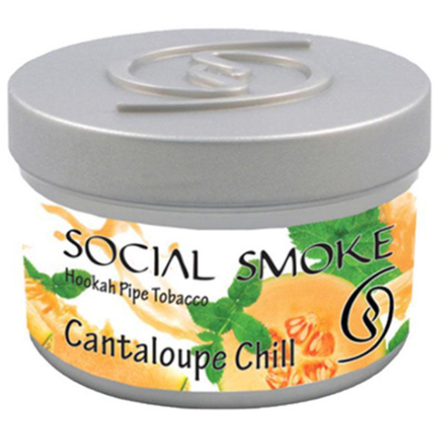 Social Smoke- Cantaloupe Chill （カンタロープチル/マスクメロンミント） 100g