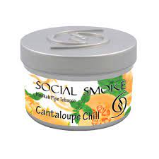 Social Smoke- Cantaloupe Chill （カンタロープチル/マスクメロンミント） 100g